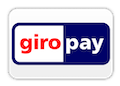 Wir akzeptieren Zahlungen per Giropay