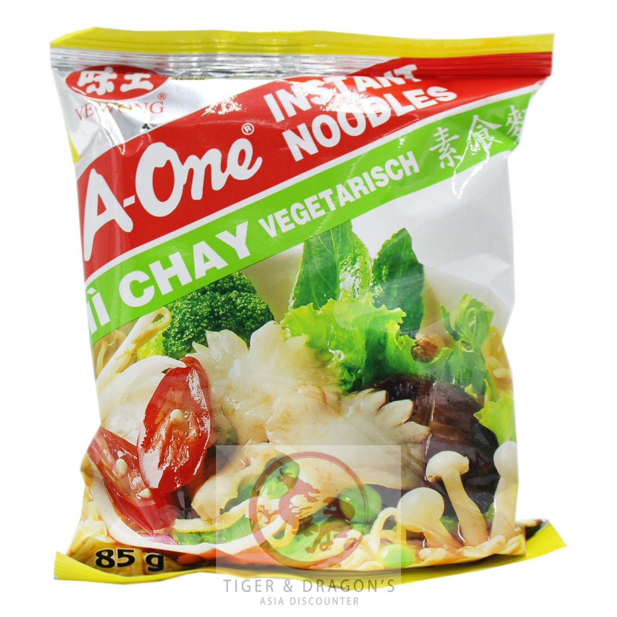 A-One Instantnudeln vegetarisch Geschmack 85g Mi Chay