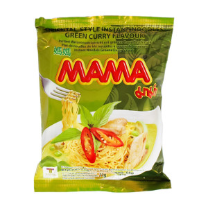 Mama Instantnudeln Grüner Curry 10x55g (Papa Vo®)
