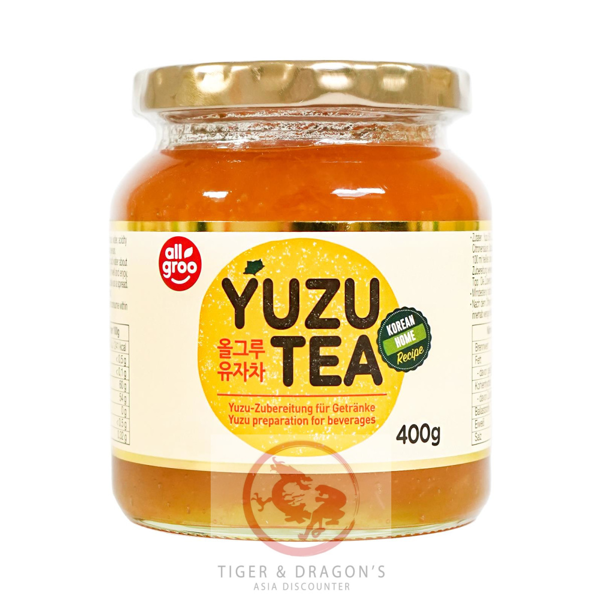 All Groo Yuzu Zubereitung für Getränke Yuzu Tea...