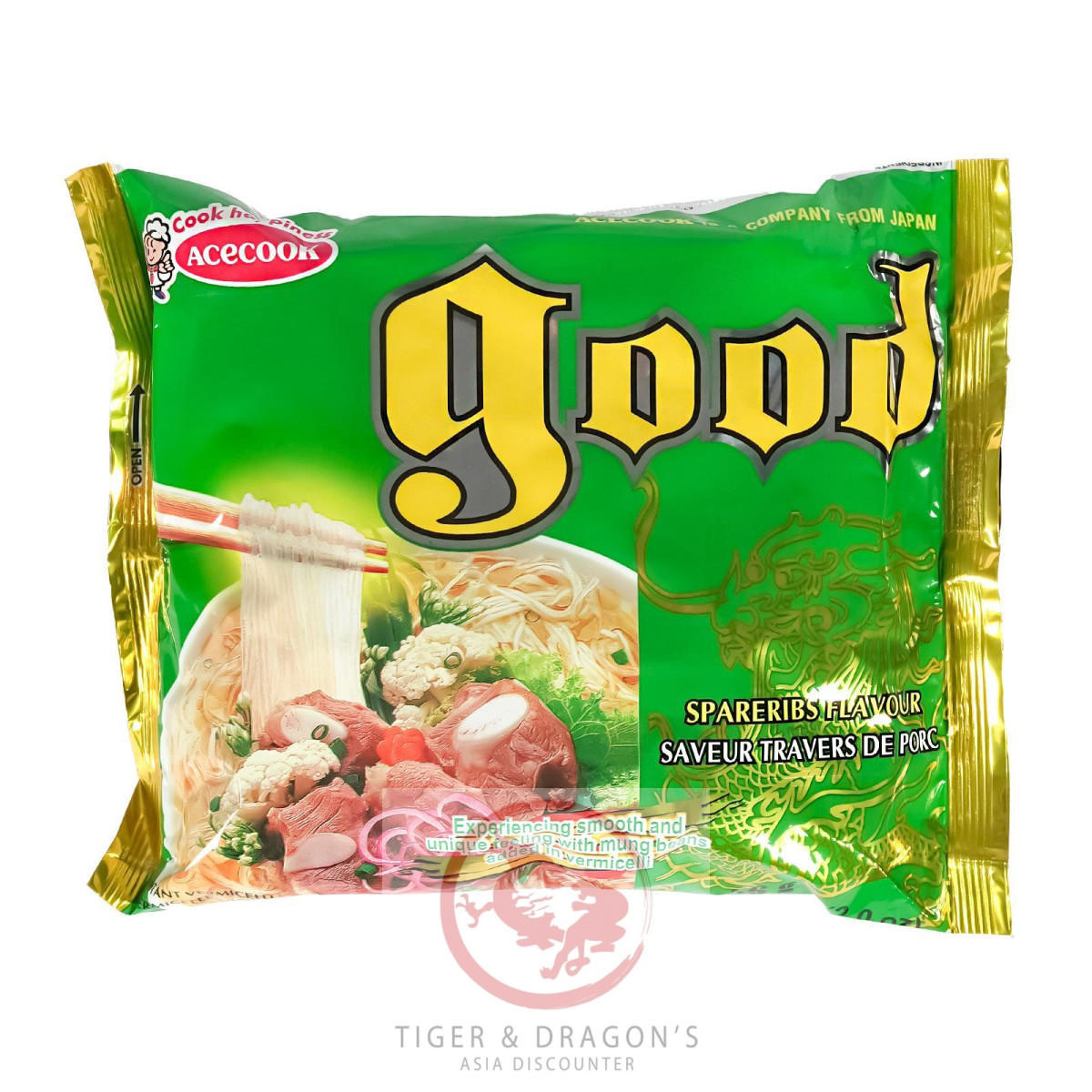 Acecook Instant Glasnudel Suppe Sparerib Mien An Lien...