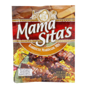 10x50g Mama Sita&acute;s BBQ Marinade Mix