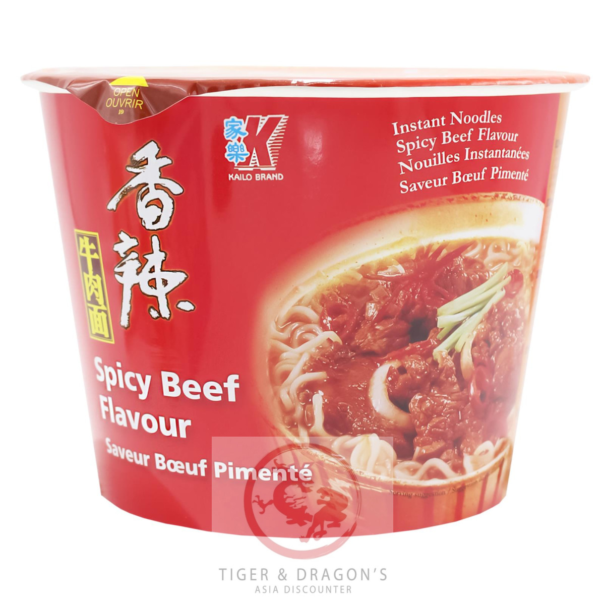 Kailo Instant Nudelsuppe Spicy Beef Flavor 120g