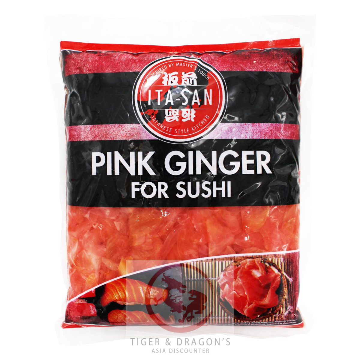 Ita-San Eingelegter Sushi Ingwer PINK 1,5kg /ATG1kg