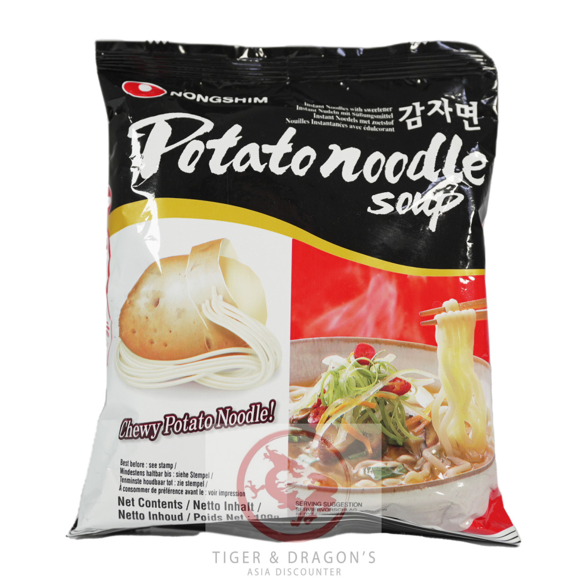 Nong Shim Instant Kartoffel Nudelsuppe 100g