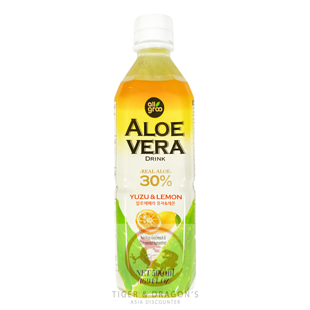 Allgroo Aloe Vera Drink Yuzu & Lemon 0,5L zzgl....