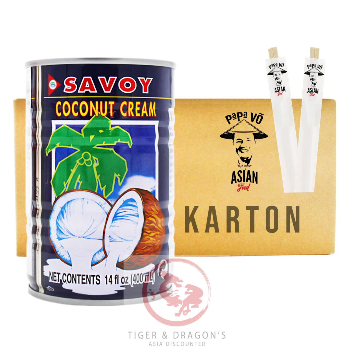 Savoy Kokos Creme 24x400ml