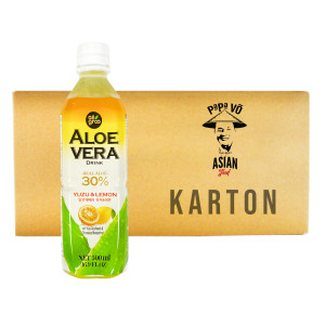 Allgroo Aloe Vera Drink Yuzu & Lemon 12x0,5L zzgl. 3€ Pfand