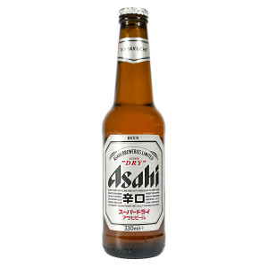 Asahi Bier alk 5,2% vol. 330ml zzgl. 0,25&euro; Pfand