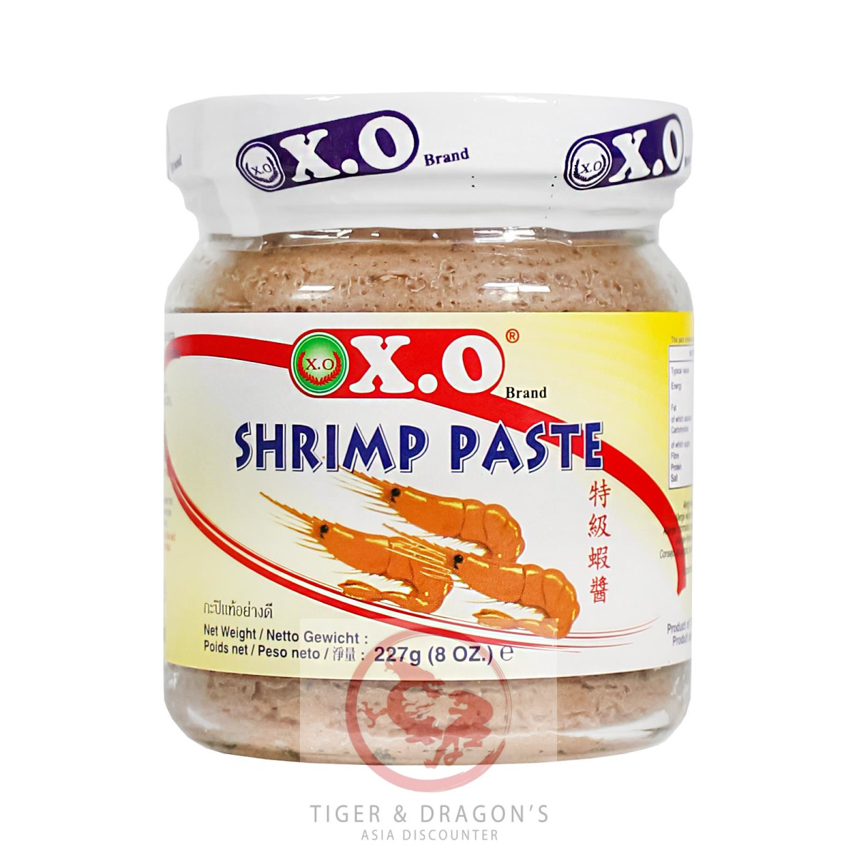 X.O. Shrimp Paste Mam Tom Thai 227g