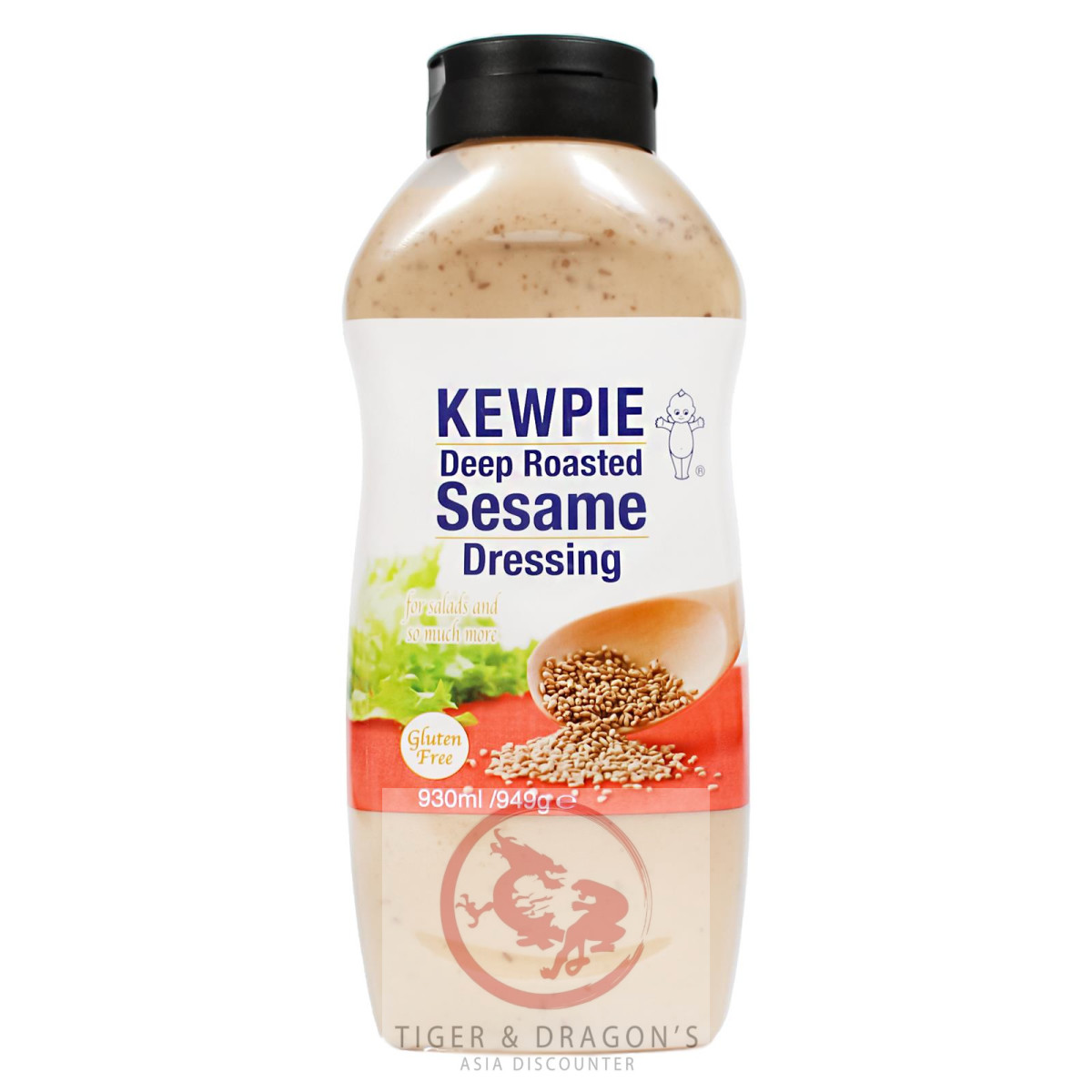 Kewpie Sesam Dressing mit geröstetem Sesam 930ml