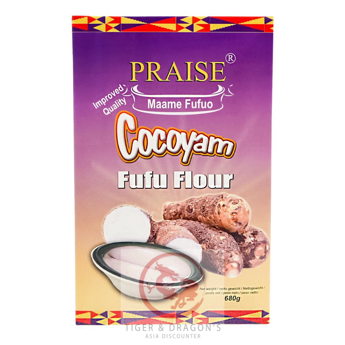 Praise Cocoyam Fufu Flour 680g