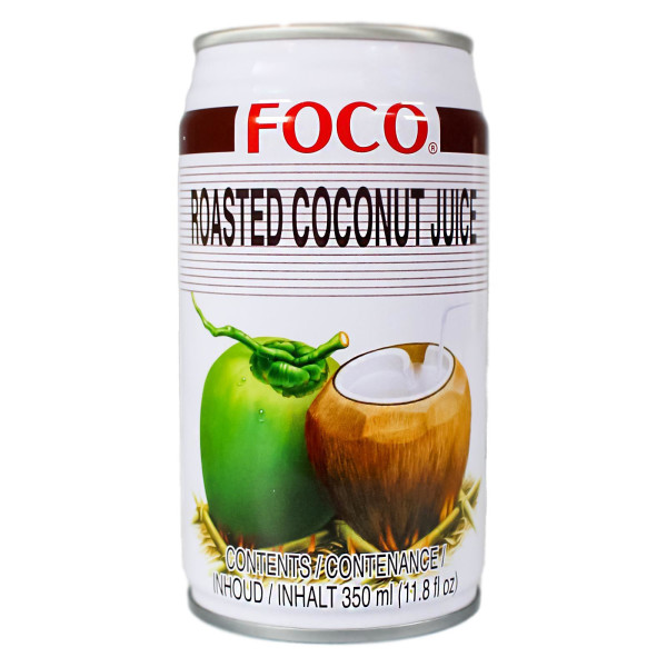 Foco Kokossaft mit Röstgeschmack der Kokosstückchen 350ml zzgl. 0,25€Pfand