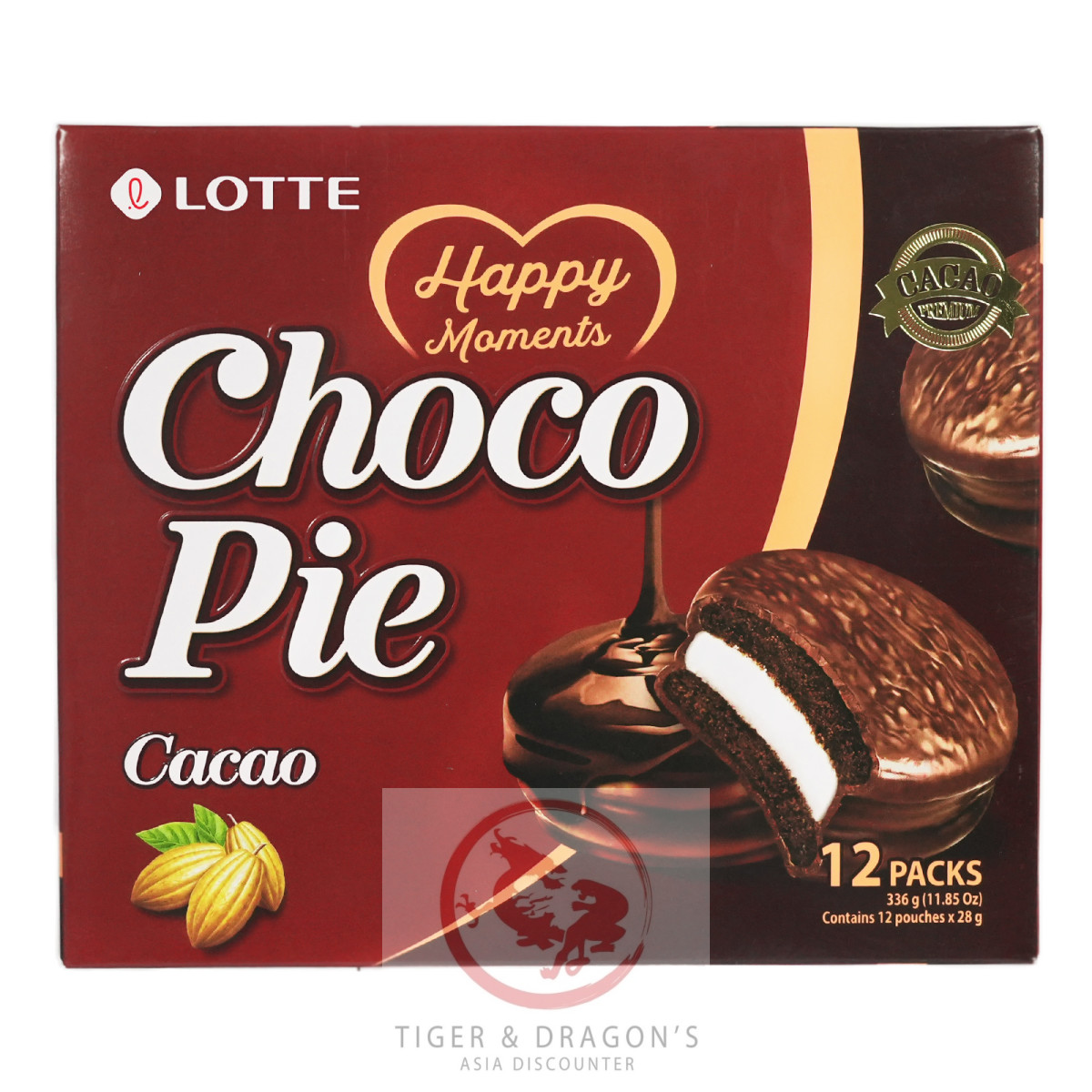 Lotte Choco Pie Kakao 336g