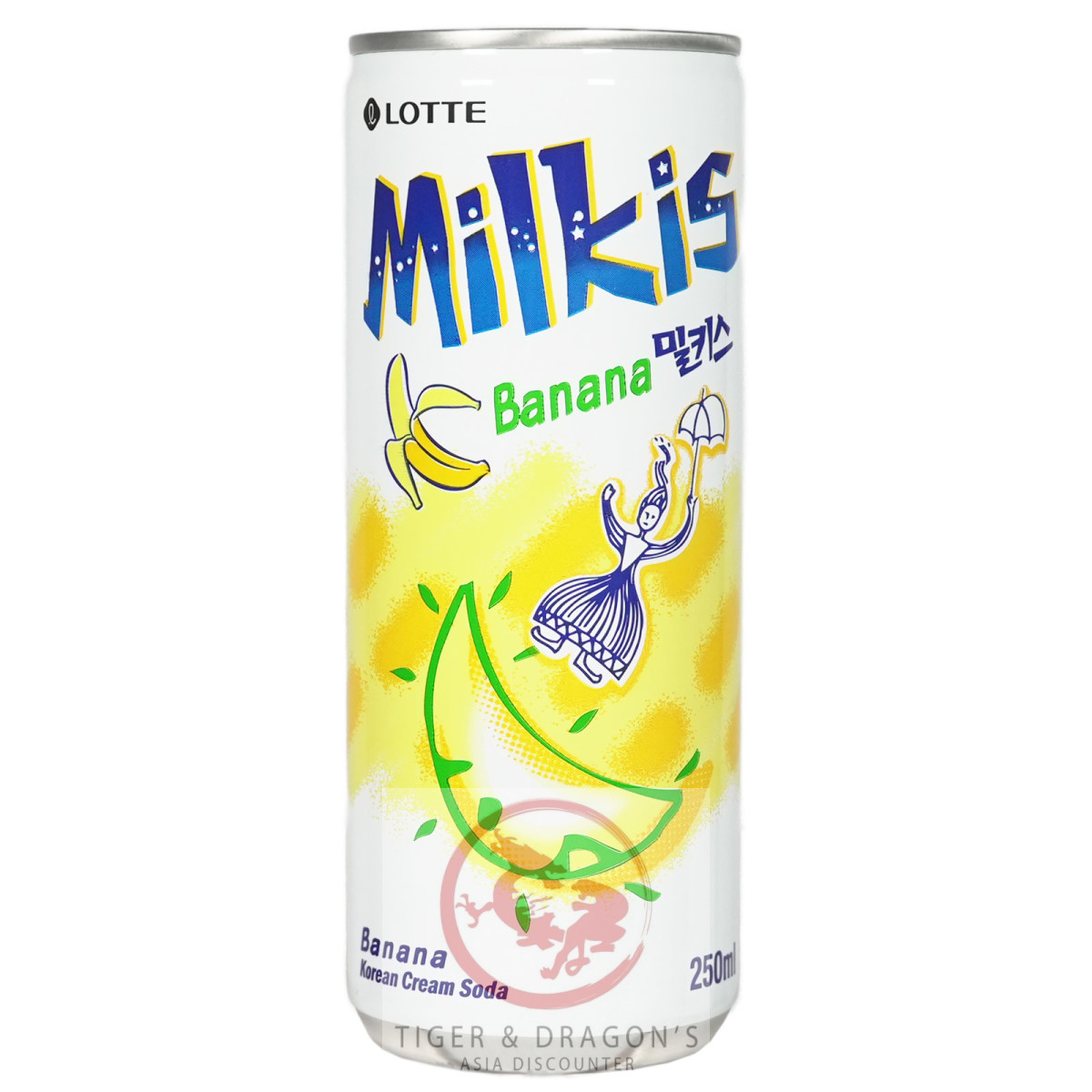 Lotte Milkis Banane Geschmack 250ml zzgl. 0,25€ Pfand