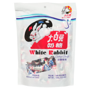 White Rabbit Candy Creamy Kaubonbons 10x180g
