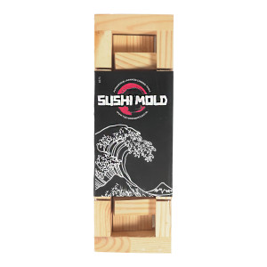 Sushi Mold aus Holz Sushiformer  21x7x6cm