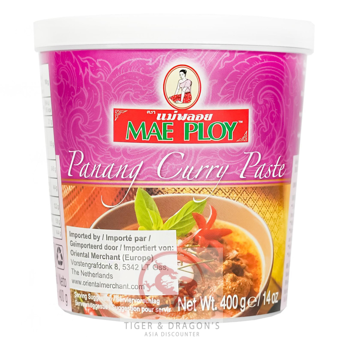 Mae Ploy Thailändische Panang Currypaste 400g