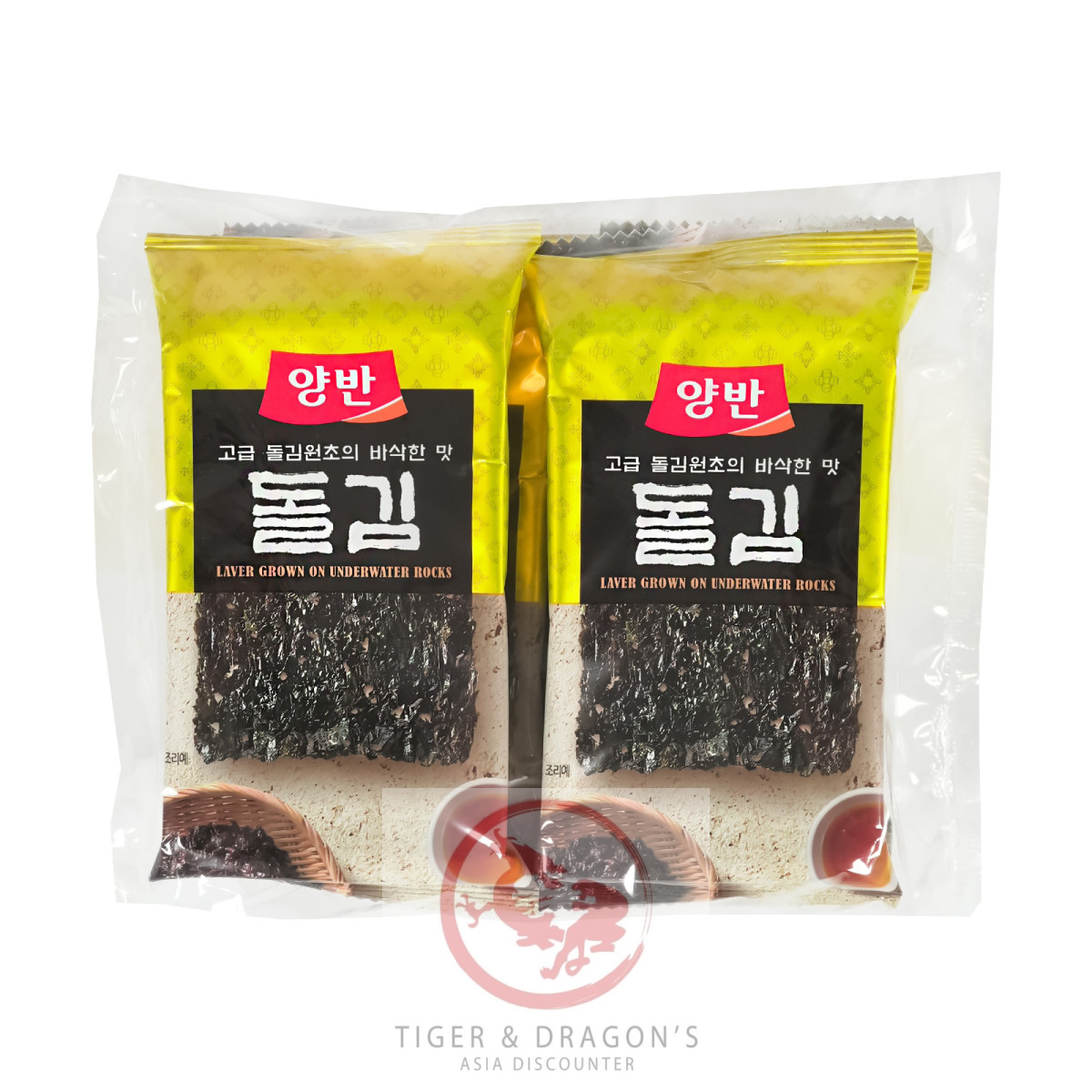Dongwon Gewürzter Seetang Snack geröstet 28g
