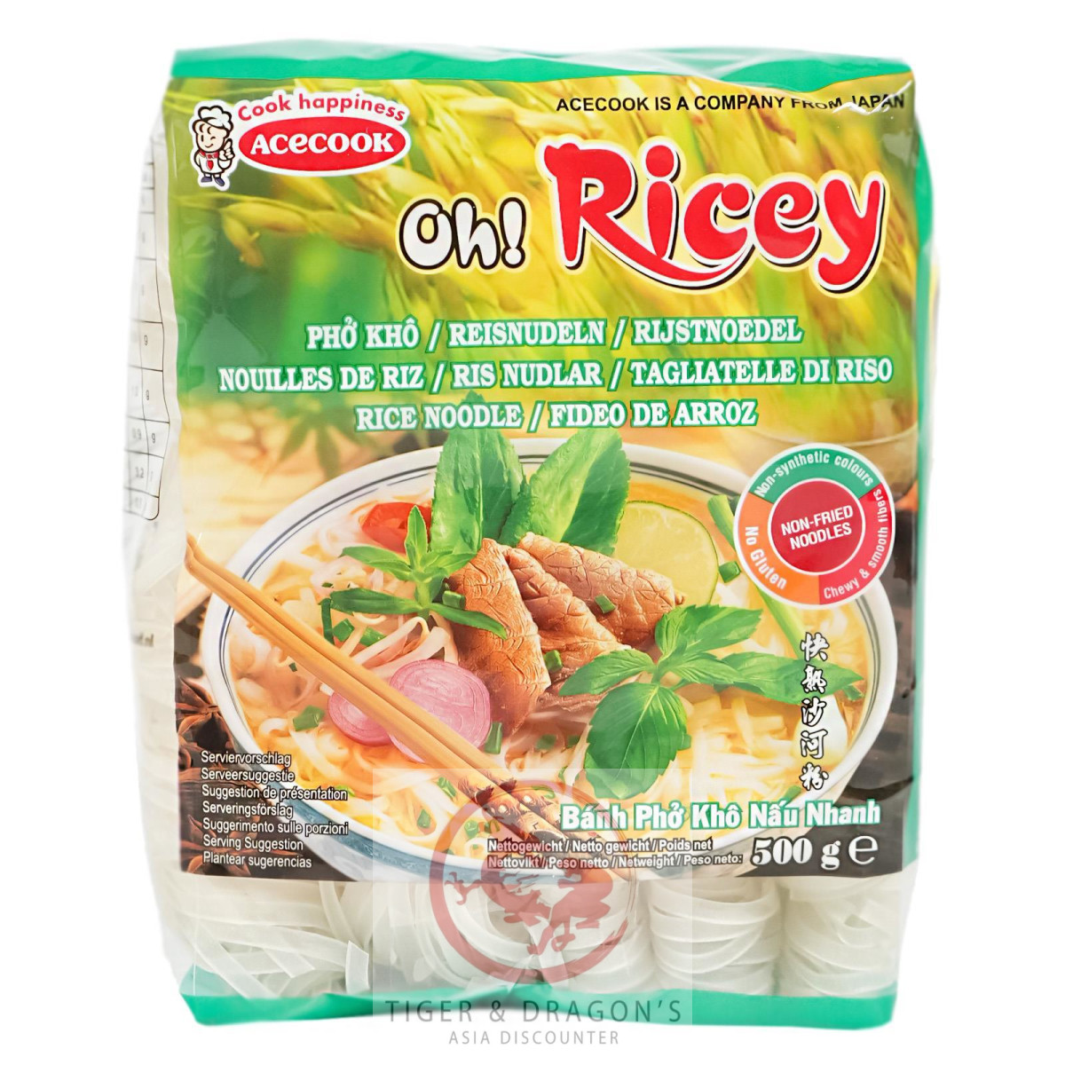 Acecook Oh ricey Banh Pho Reisnudeln 500g