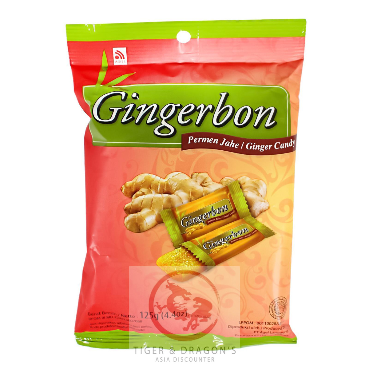 Agel Ingwer Candy 125g Gingerbon