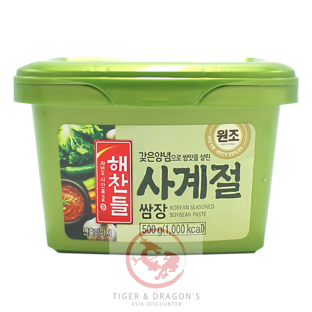 Koreanische Ssamjang Sojabohnenpaste gewürzt 500g