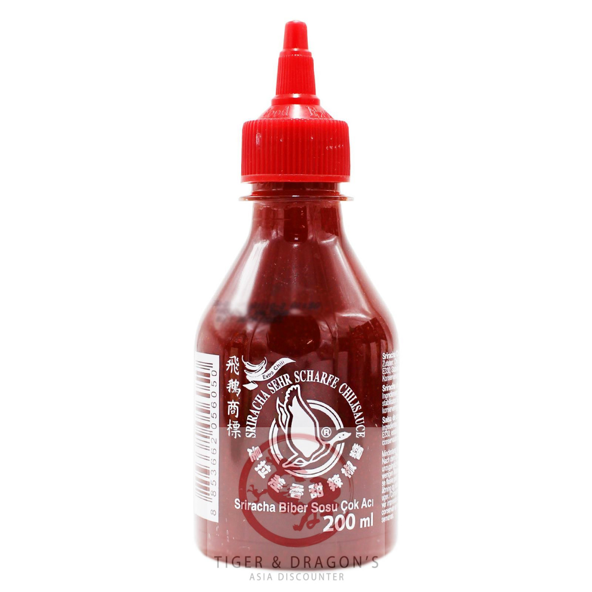 Flying Goose Sriracha Chilisauce sehr scharf 200ml (roter...