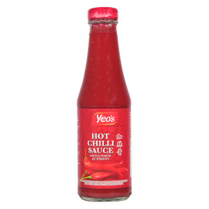 Yeo&acute;s Hot Chilli Sauce 345g