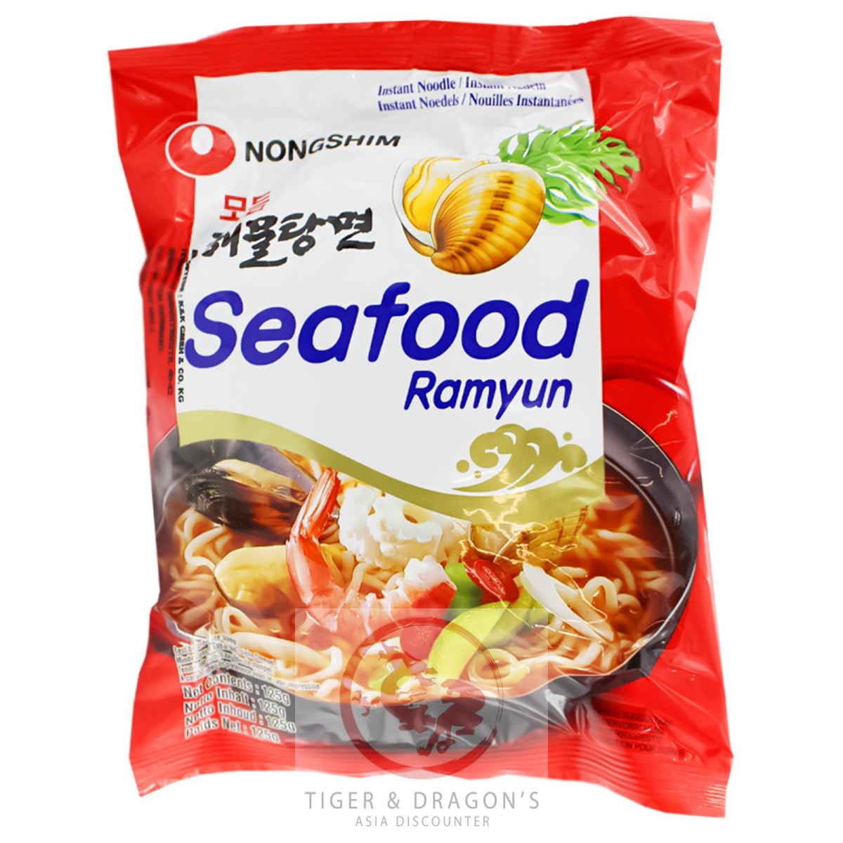 Nong Shim Seafood Ramyun Ramen Nudeln 125g