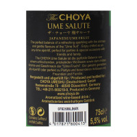 Choya Original Sparkling Ume Schaumwein 75cl